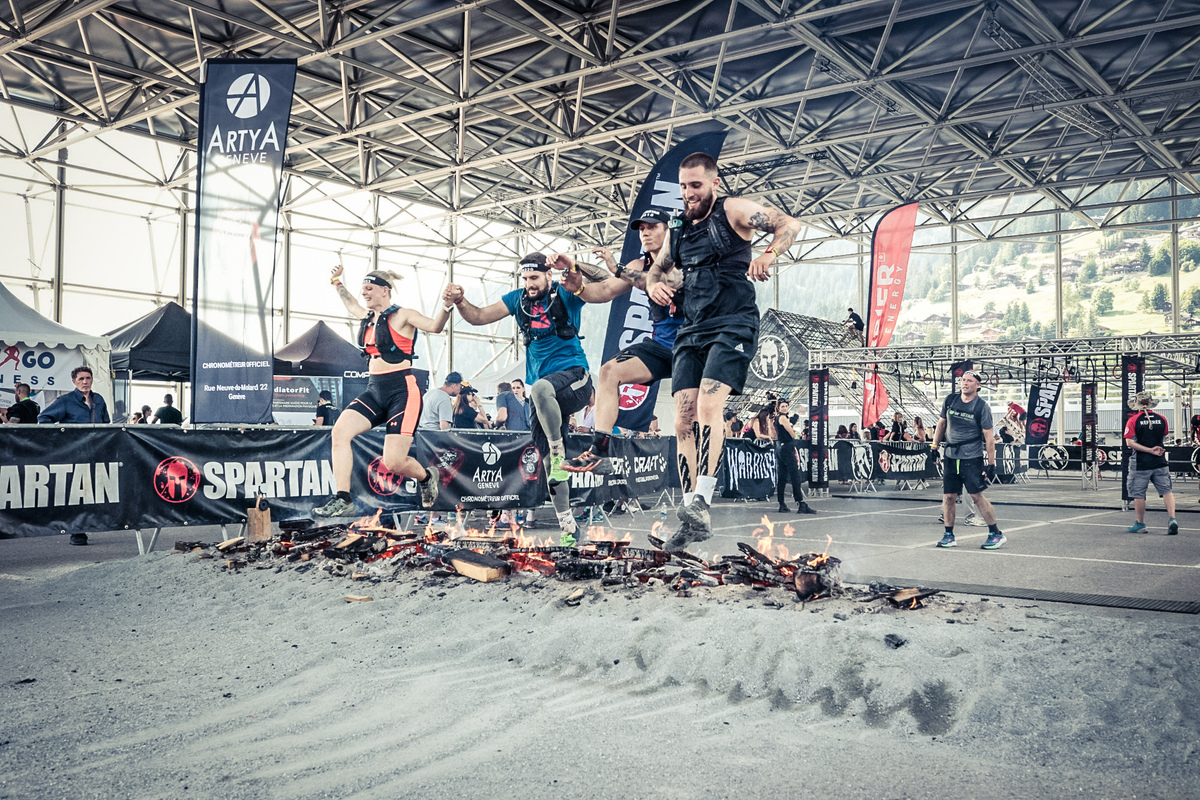 Spartan Race Suisse Gorilla Corporation évènement sportif